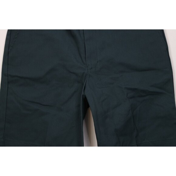 Vintage 90s Streetwear Mens Size 34 Faded Workwear Mechanic Chino Shorts Green - Picture 3 of 12